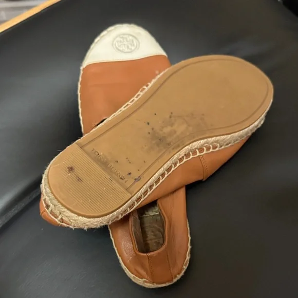 Tory Burch Tan and Cream Espadrilles - Picture 4 of 4